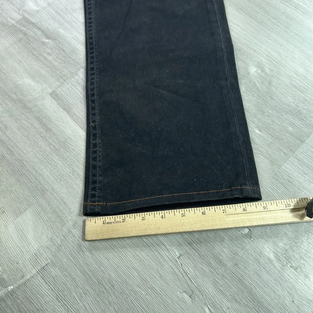 Tommy Bahama Standard Jeans Mens 35x32 Black Regular Straight Denim Dark Wash